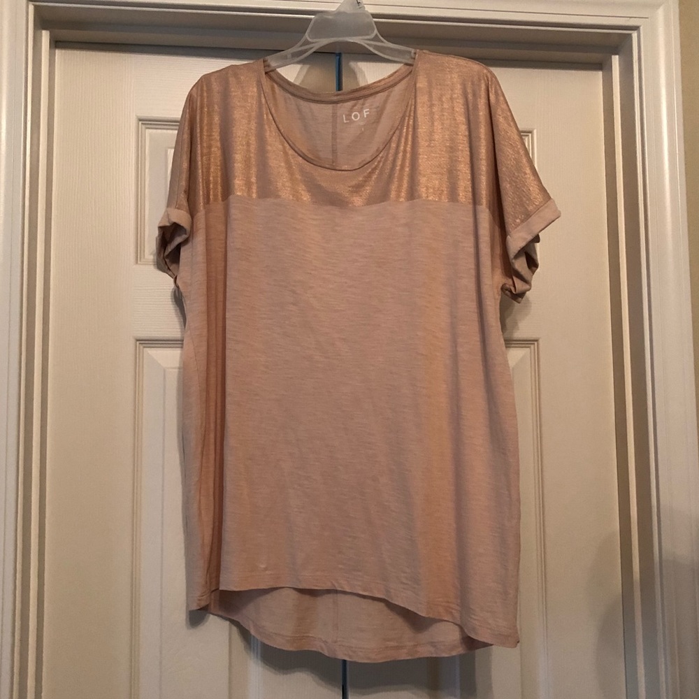 Women’s Rose gold Top - Never worn!